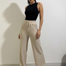 Calça Canelada Comfy Feminina Cintura Alta – Elegância, Conforto e Tendência 2026 em Uma Só Peça